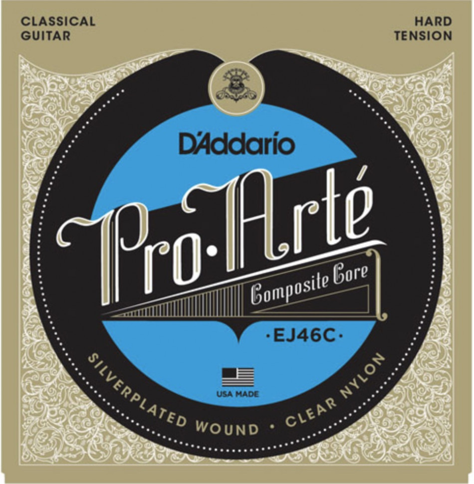 ​Струны для классической гитары D'Addario EJ46C Pro-Arte Composite​ Hard Tension