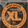 Струны для электрогитары D'Addario EPN110 Pure Nickel Regular Light 10-45