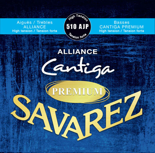 Savarez 510AJP Alliance Cantiga Blue Premium High Tension струны для классической гитары