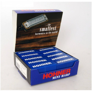 Hohner Mini Harp C набор из 20 губных гармошек уменьшенных