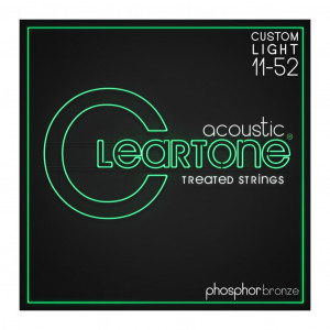 Cleartone 7411 комплект струн для акустической гитары (11-52)