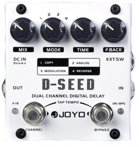 Joyo D-SEED Dual Channel Digital Delay эффект гитарный цифровой дилэй
