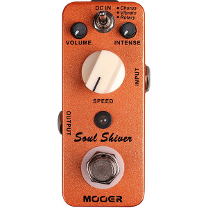 Mooer Soul Shiver мини-педаль univibe pedal (Chorus+Vibrato+Rotary)