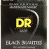 DR Strings BKE-10/52 Black Beauties Black Coated Electric 10-52 струны для электрогитары