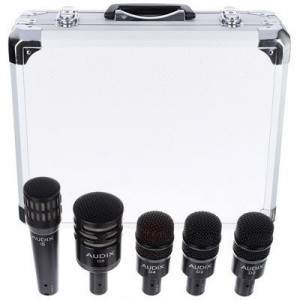 Audix DP 5A комплект из 5 микрофонов для ударных: D6, i5, D4, 2 x D2s, кейс