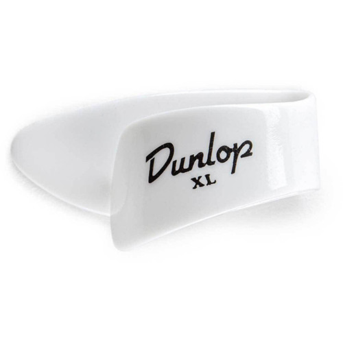 Dunlop 9004P Thumbpicks White Plastic XL Набор медиаторов (4шт)