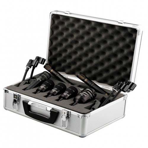 Audix DP7 комплект из 7 микрофонов для ударных: i5, D6, D4, 2 x D2S, 2 x ADX51, кейс