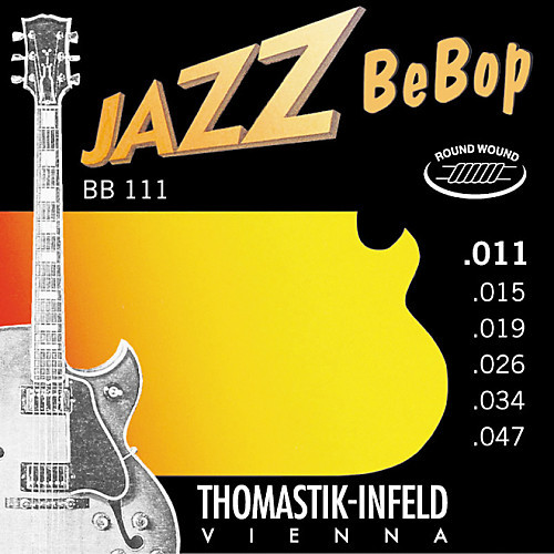 Струны для электрогитары Thomastik BB111 Jazz BeBob 11-47