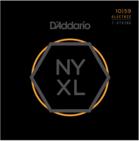Струны для электрогитары D'Addario NYXL1059 7-String Regular Light 10-59 NYXL