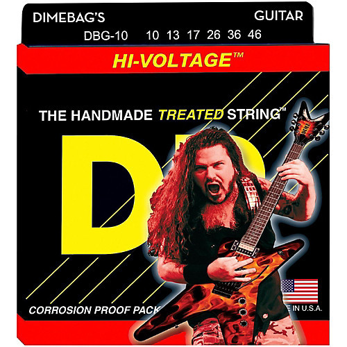 DR DBG-10 Dimebag Hi-Voltage 10-46 струны для электрогитары