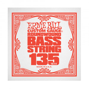 Ernie Ball 1614 струна для бас-гитары, никель, калибр .135