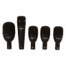 Audix FP5 комплект из 5 микрофонов для ударных: f5, f6, 3 x f2, кейс