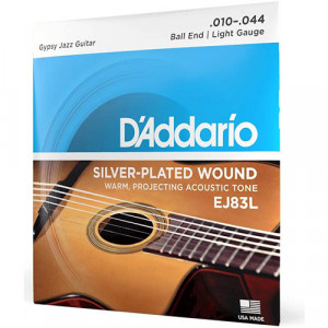 D'Addario EJ83L - комплект струн для акустической гитары 10-44
