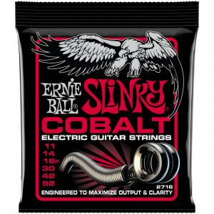 Ernie Ball 2716 Cobalt Burly Slinky струны для электрогитары (11-52)