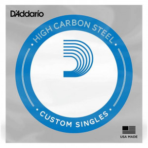 D'addario PL020 - Plain Steel струна одиночная для акустической и электрогитары .020