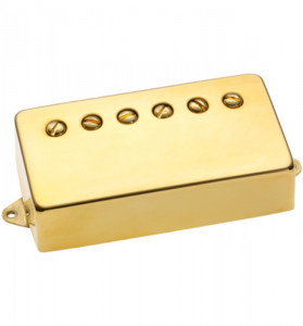 Звукосниматель DiMarzio DP191G Air Classic Bridge, хамбакер, крышка цвета золото