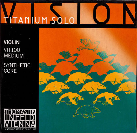 ​Струны для скрипки Thomastik VIT100 Vision Titanium Solo 4/4