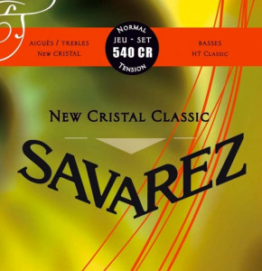 Savarez 540CR New Cristal Classic Normal Tension струны для классической гитары
