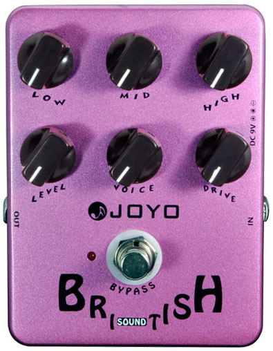 Joyo JF-16 British Sound эффект гитарный драйв/дисторшн