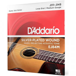 D'Addario EJ84M - комплект струн для акустической гитары 11-45