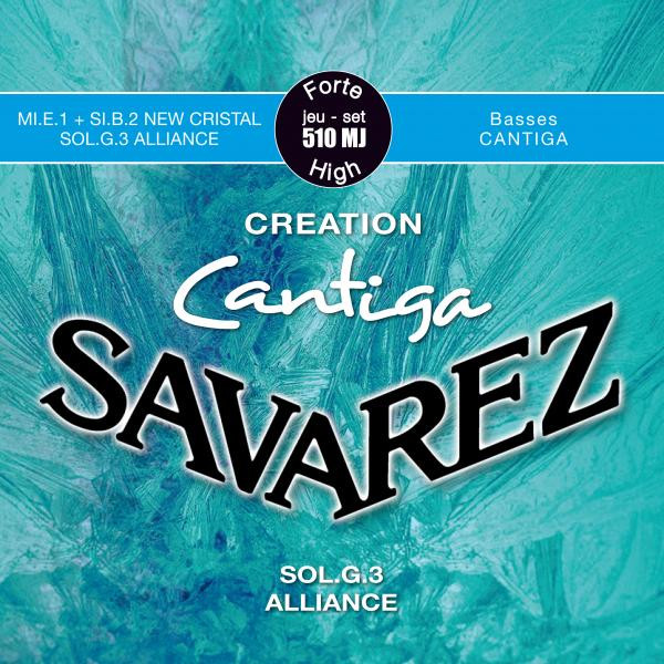 Savarez 510MJ Creation Cantiga High Tension струны для классической гитары