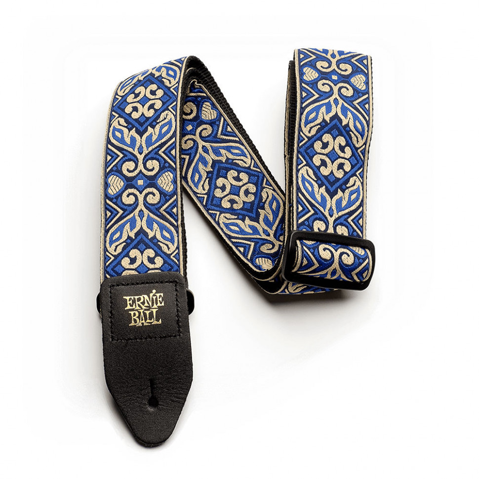 Ernie Ball 4165 жаккардовый ремень с рисунком Tribal Blue
