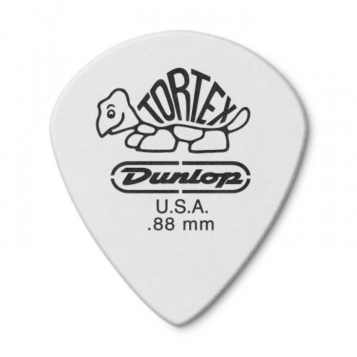 ​Медиаторы Dunlop 478P.88 Tortex White Jazz III 0,88 мм набор из 12 шт