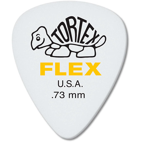 Dunlop 428R.73 Tortex Flex Standard набор медиаторов (72 шт)