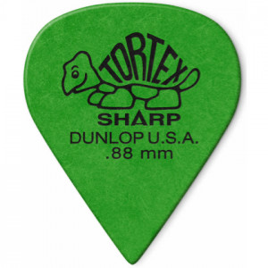 ​Медиаторы Dunlop 412P.88 Tortex Sharp 0,88 мм набор из 12 шт