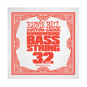 Ernie Ball 1632 струна для бас-гитары, никель, калибр .032