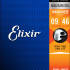 Струны для электрогитары Elixir 12027 Nanoweb Nickel Custom Light 9-46