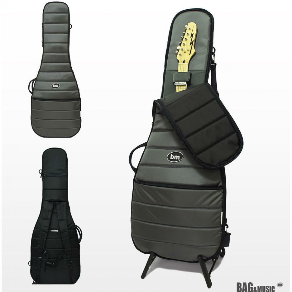 Bag & Music Electro Lite ВМ1028 чехол для электрогитары, цвет чёрный