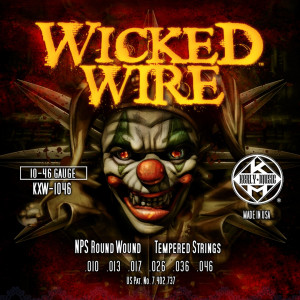 ​Струны для электрогитары Kerly KXW-1046 Wicked Wire NPS Round Wound Tempered 10-46
