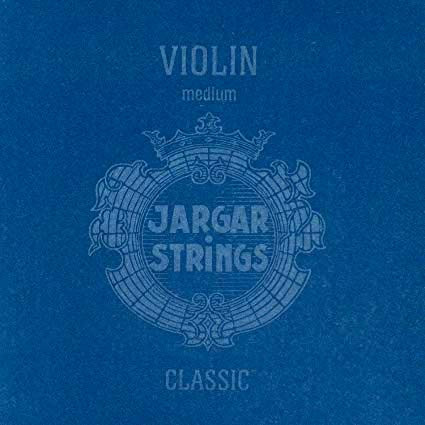Jargar Strings Violin-Set-Blue Classic струны для скрипки размером 4/4, среднее натяжение