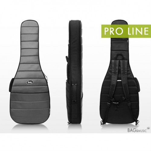 Bag & Music Electro Pro BM1029 чехол для электрогитары, цвет серый
