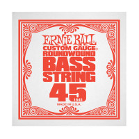 Ernie Ball 1645 струна для бас-гитары, никель, калибр .045