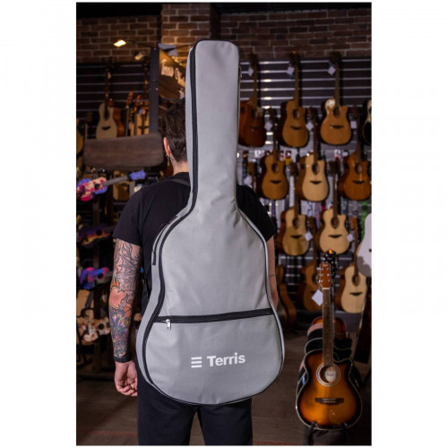 Terris TGB-A-05 GRY чехол для акустической гитары