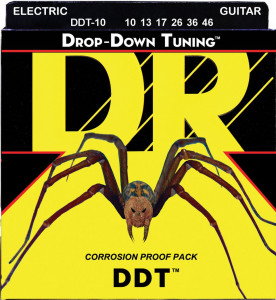 DR Strings DDT-10 Drop-Down Tuning Electric 10-46 струны для электрогитары