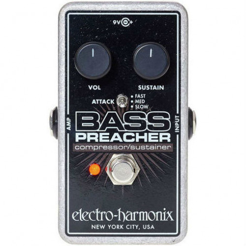 Electro-Harmonix Bass Preacher compressor/sustainer басовый эффект компрессор
