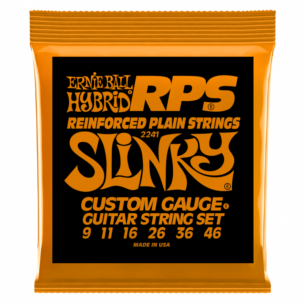 Струны для электрогитары Ernie Ball 2241 Hybrid Slinky RPS 9-46