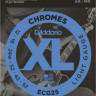 Струны для электрогитары D'Addario ECG25 Chromes Flat Wound Light 12-52