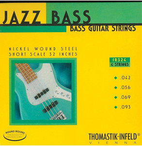 Thomastik JR324 Jazz Round Wound комплект струн для бас-гитары (42-93)