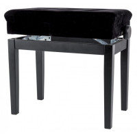 Gewa Piano bench Deluxe Compartment Black highgloss банкетка для пианино