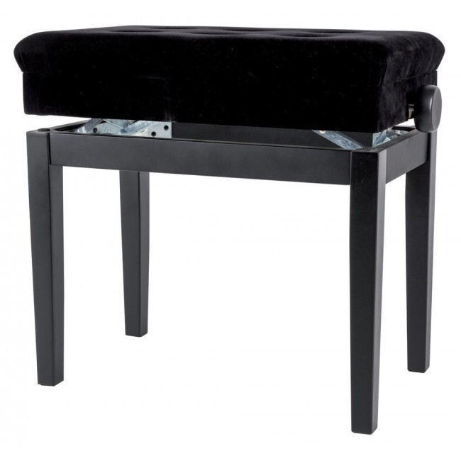 Gewa Piano bench Deluxe Compartment Black highgloss банкетка для пианино