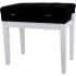 Gewa Piano bench Deluxe Compartment White matt банкетка для пианино Gewa Piano bench Deluxe Compartment White matt банкетка для пианино