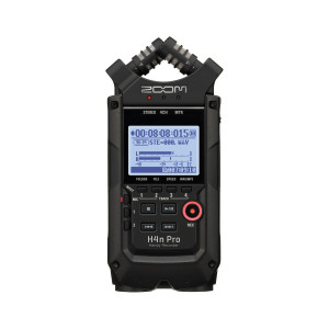Zoom H4nPro/BLK ручной рекордер-портастудия со стерео микрофоном