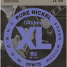 Струны для электрогитары D'Addario EPN115 Pure Nickel Blues Jazz Rock 11-48