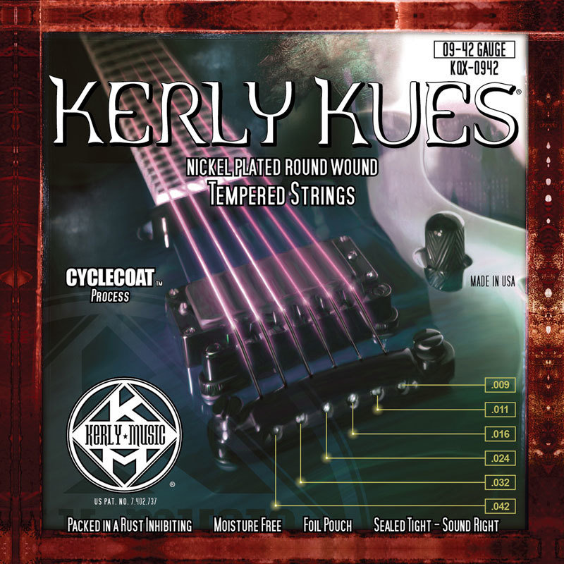 ​Струны для электрогитары Kerly KQX-0942 Kues 9-42