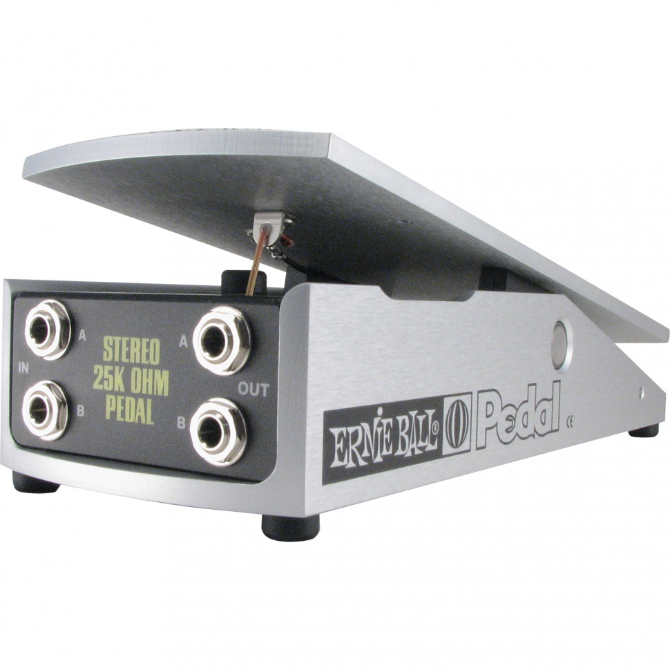Педаль громкости ​Ernie Ball P06167 25К Stereo для активной электроники или клавишных