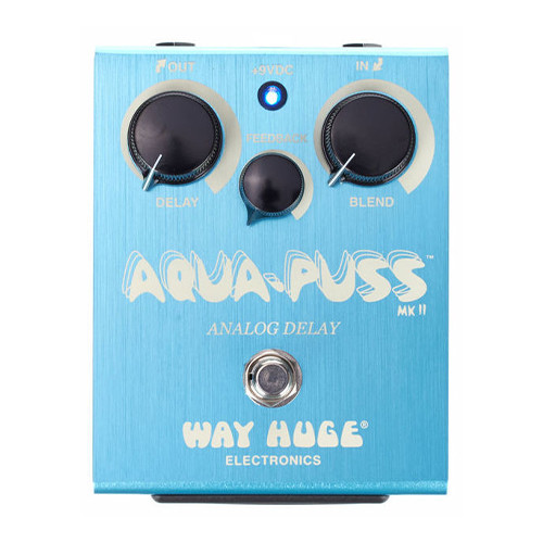 Dunlop WHE701 Aqua Puss Analog Delay эффект гитарный аналоговая задержка
